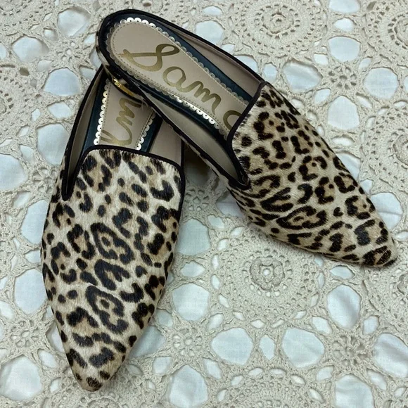 Sam Edelman Shoes Sam Edelman Pony Hair Low Heel Mules Poshmark